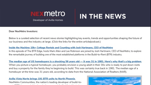 In The News - July 2025