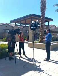 Working at NexMetro Gallery Photo